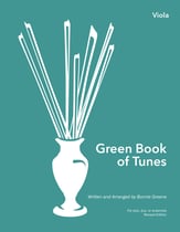 GREEN BOOK OF TUNES, Viola P.O.D cover